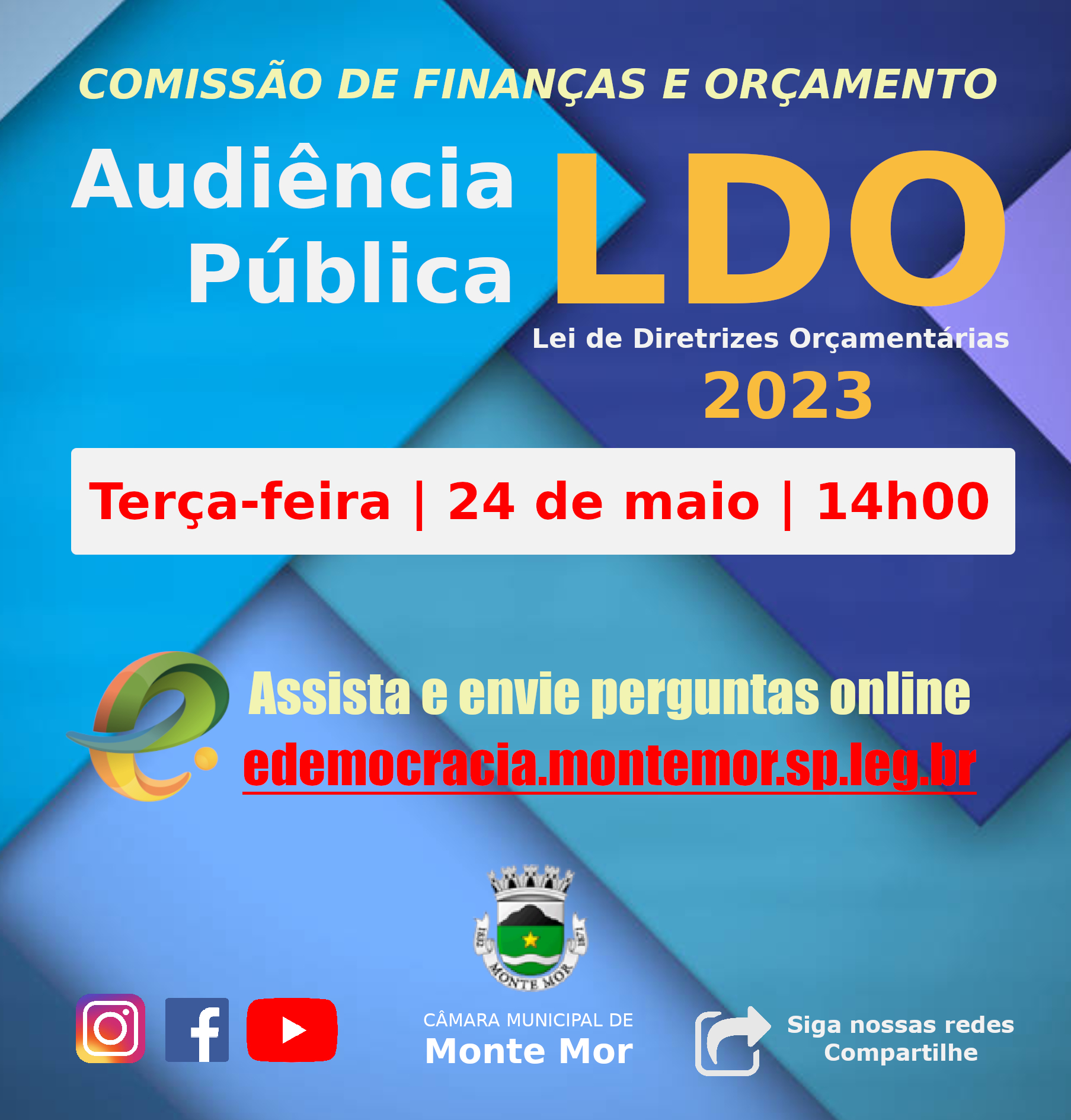 Audiência Pública 24.05.2022 LDO 2023instagram