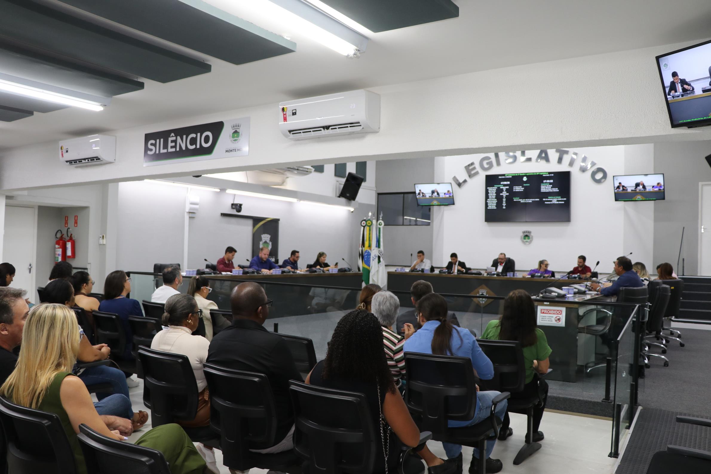 Público assistiu à sessão plenária na qual o Projeto foi aprovado