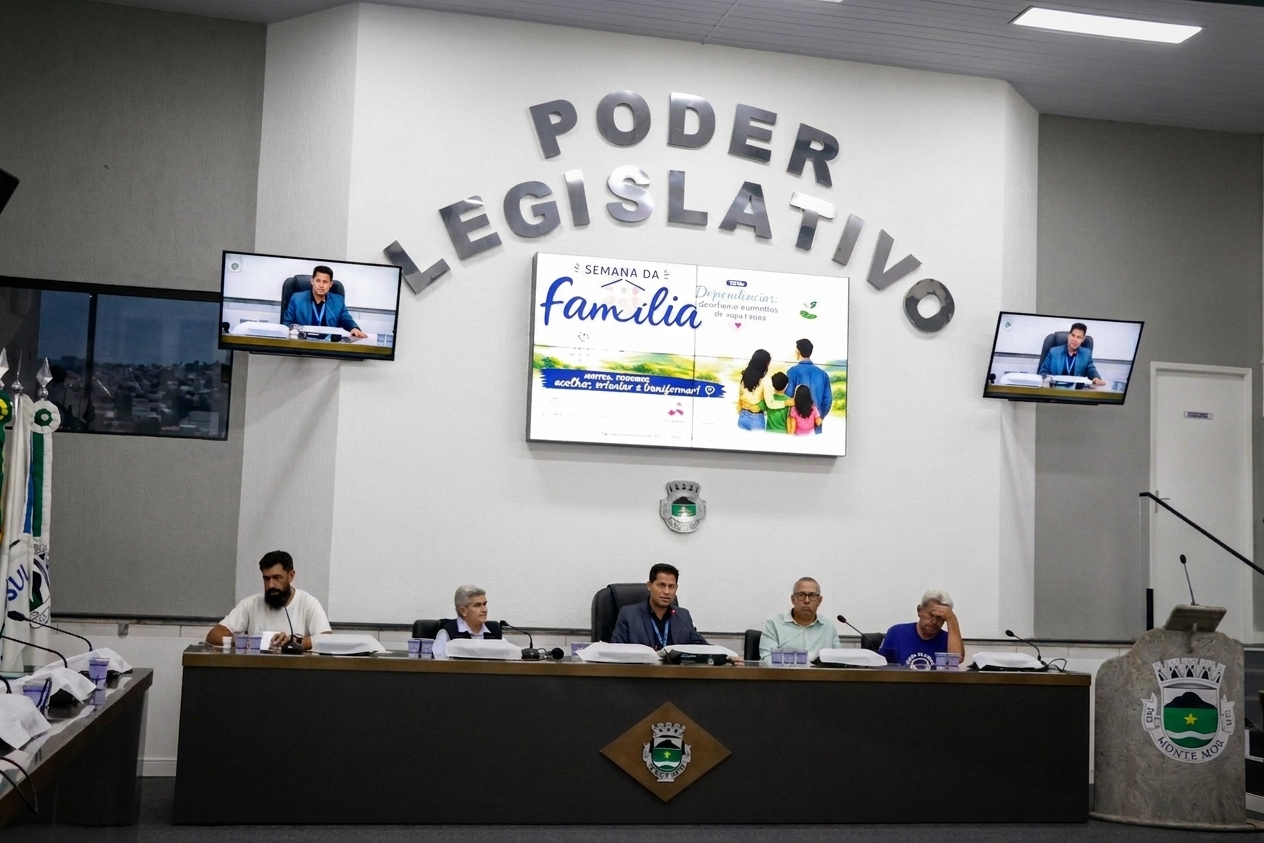 Palestra foi realizada no Plenário (Foto: Câmara - Com edição via Inteligência Artificial)