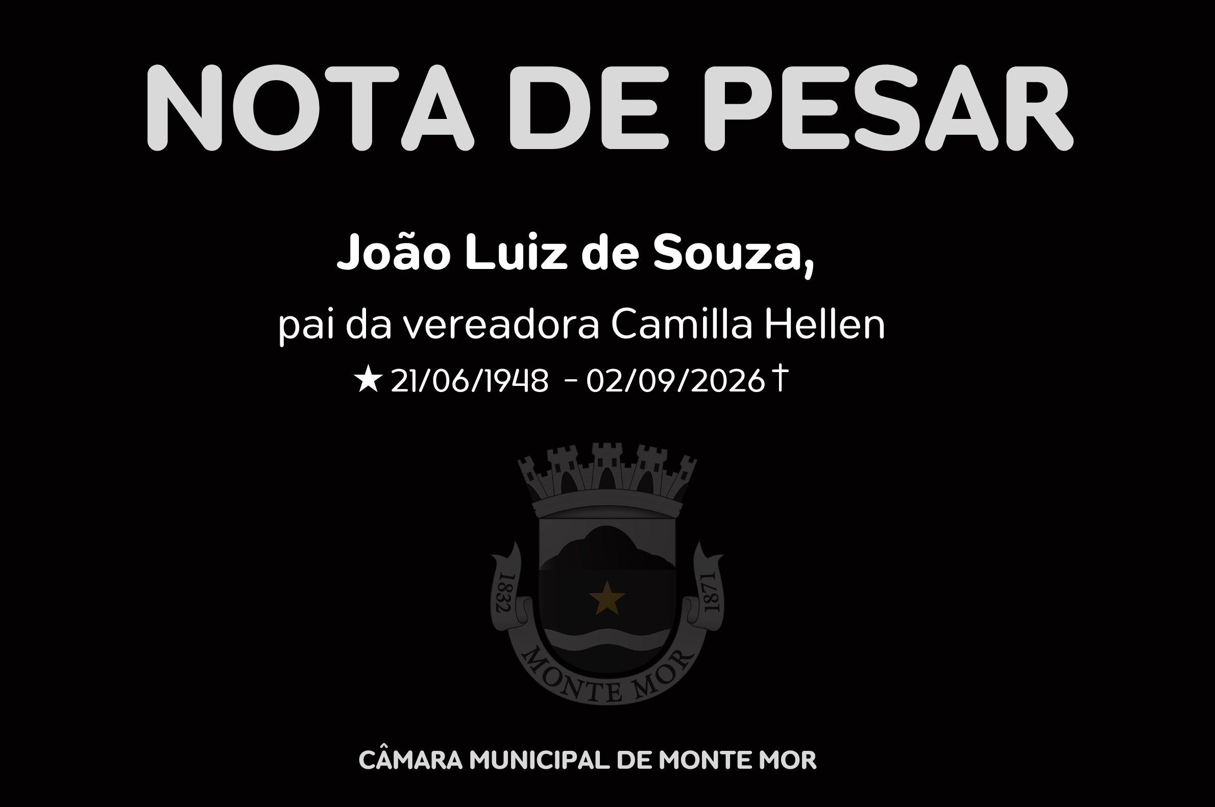 Informações sobre velório e sepultamento serão divulgadas posteriormente
